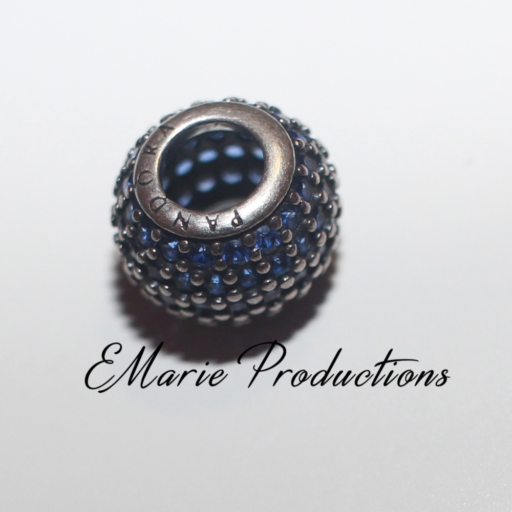 Pandora | Blue Crystal Charm